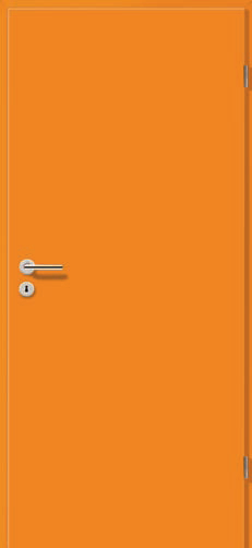 WESTAG Standard GETALIT® ajtó - Uni–Dekor Basic - A-966 - levante narancs