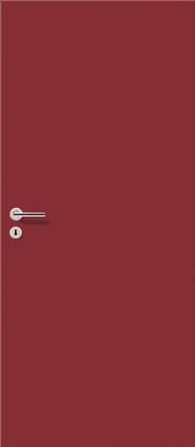 WESTAG Standard GETALIT® ajtó - Uni–Dekor Trend - A-668 - burgundi vörös