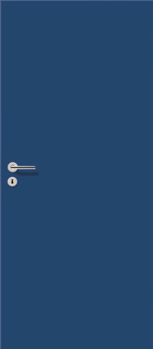 WESTAG Standard GETALIT® ajtó - Uni–Dekor Trend - A-808 - szatén kék